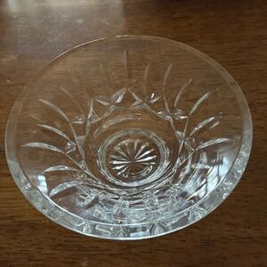 Waterford crystal Lismore single flared and footed bowl